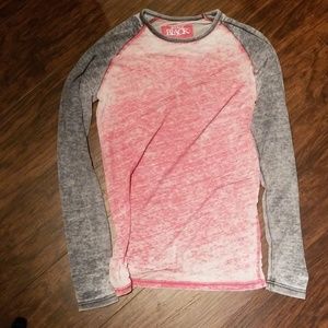 BKE Buckle black long sleeve tee